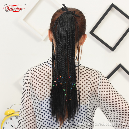 Hot sell Bohemian Ponytail Hair Extension  Ponytail Extension KinkyCurly  Ponytail Extension 45cm Synthetic wigs